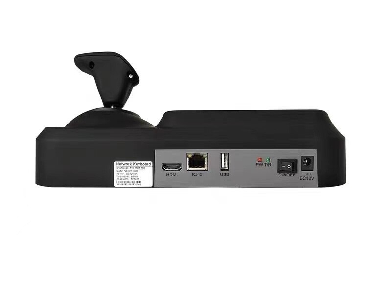 IP PTZ Controller CCTV PTZ Keyboard Controller Joystick 5" HD LED