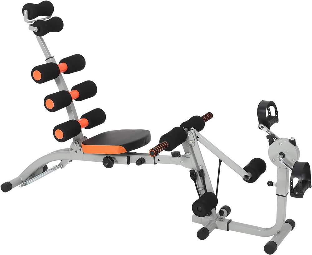 Multifunctional Ab Machine, Adjustable Sit up Bench, Core Workout Bench for Abdo