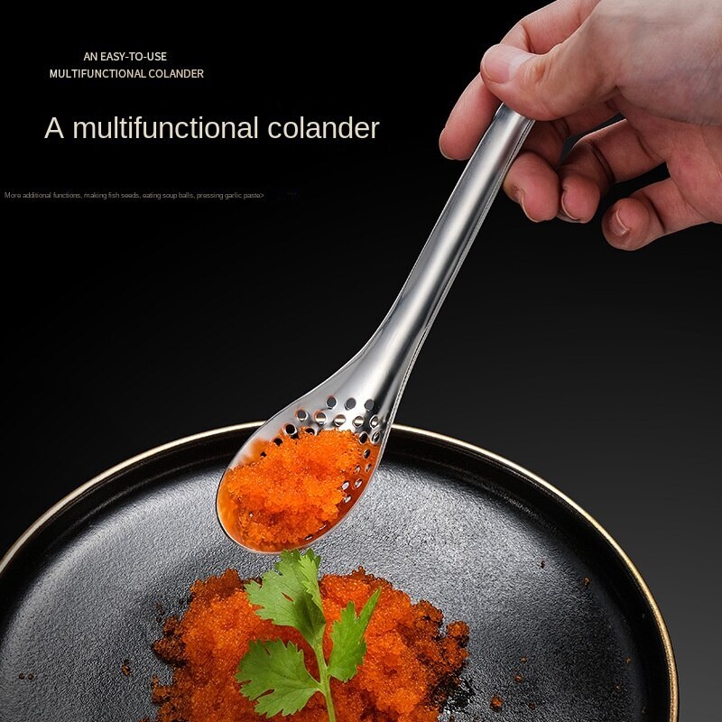 Tools Kitchen Caviar Spoon Colander Kitchen Cuisine Cooking Colander Accessories
