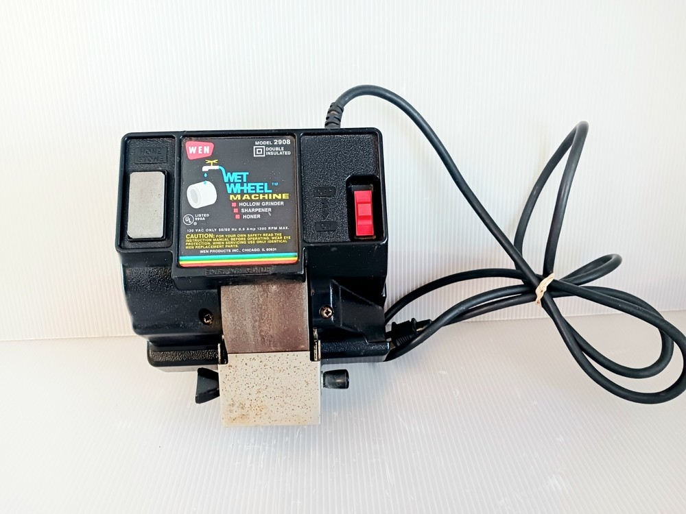Wen Model 2908 Wet Wheel Machine Knife Tool Sharpener Works
