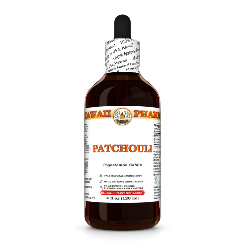 Patchouli (Pogostemon Cablin) Dried Leaf Liquid Herbal Extract