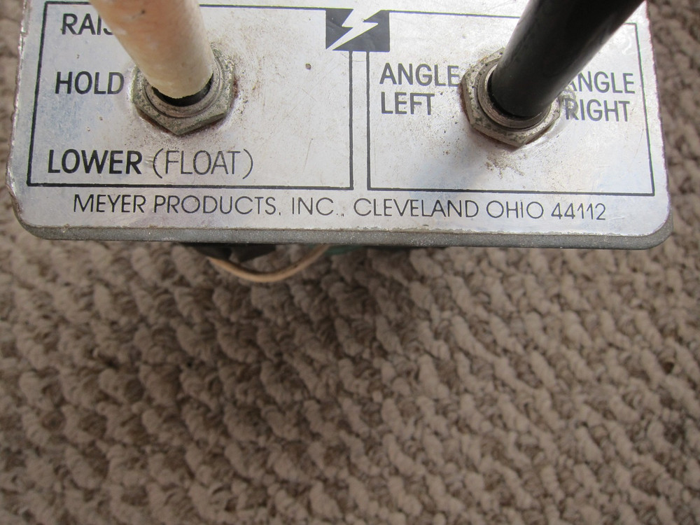 MEYER PRODUCTS ELECTRO TOUCH SNOW PLOW DOUBLE JOYSTICK