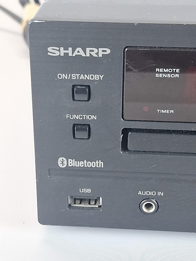 Sharp XL-HF102B Hi-Fi Bluetooth Component System CD Player USB Radio FLAW READ