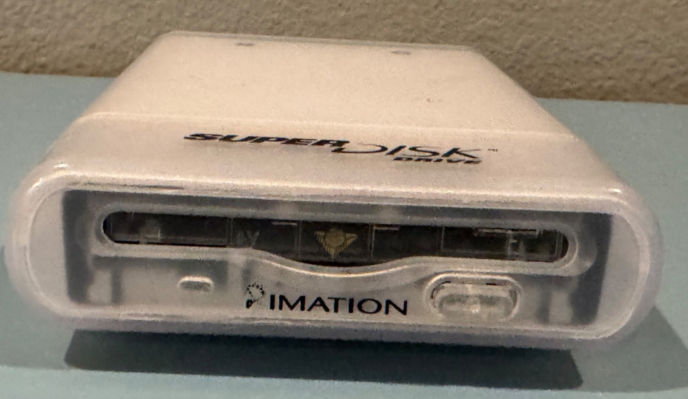 Imation SuperDisk USB Drive, SD-USB-M2, Includes Power Supply and USB Cables (A)