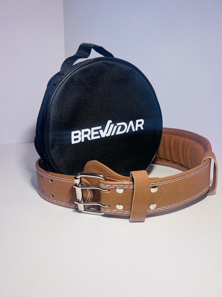 Brewidar Weightlifting Belt Leather Size Extra Large