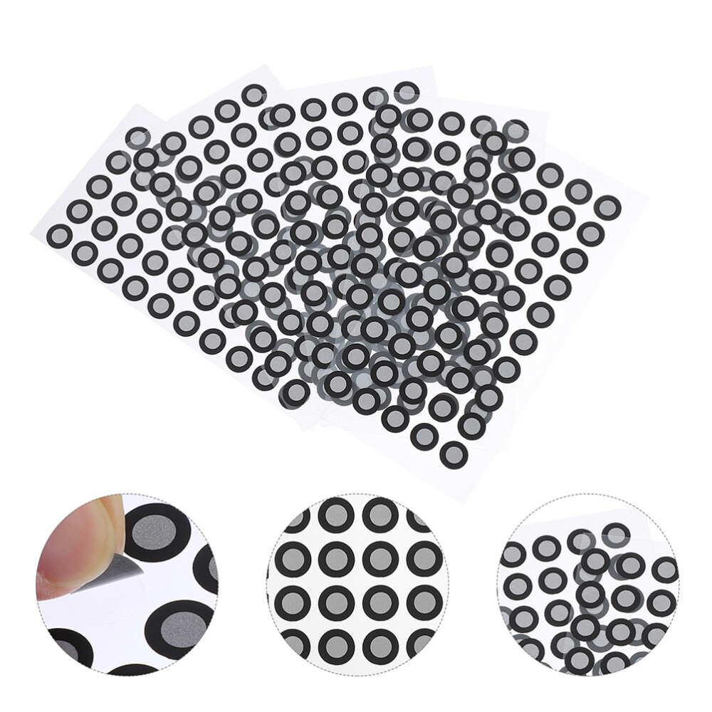 5 Sheets Marking Stickers 3D Scanner Reference Points Markers for 3D Scanning