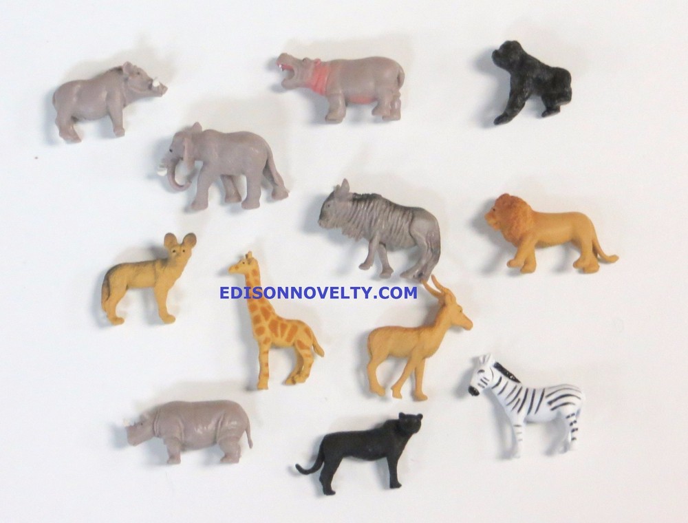 Pocket Safari Figures 24 Per Order