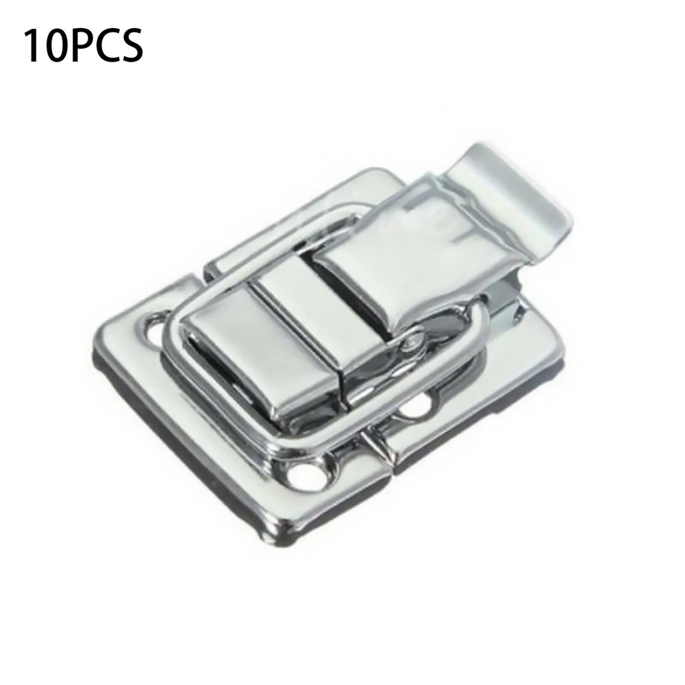 10x DIY Fastener Toggle Latch Catch Chest Case Suitcase Chests Trunk Lock Boxes