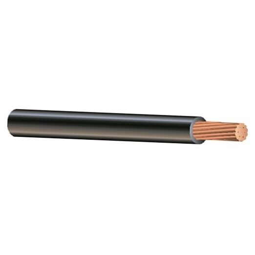 50 ft. 8 Black Stranded CU SIMpull THHN Wire