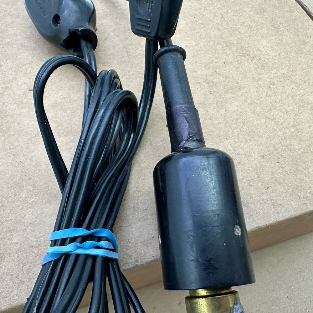 Vintage Working Microscope Lamp Light Bulb Illuminator Switch USA