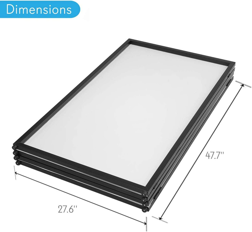 DJ Booth Foldable Cover Screen - Portable Event Facade Front Board Video Light P