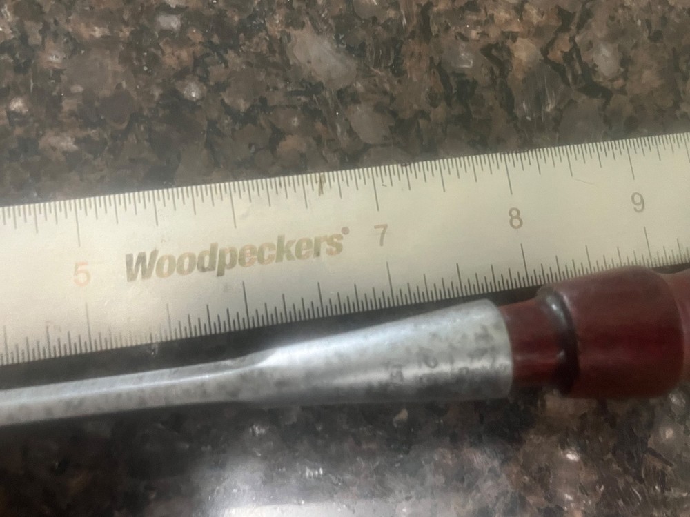 Stanley No. 720 chisel 1/4" - Very Good - Custom Handle - Nice