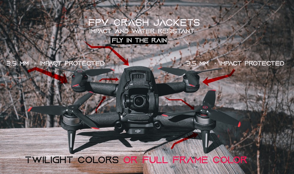 DJI FPV Rain Jackets: Impact & Water Resistant