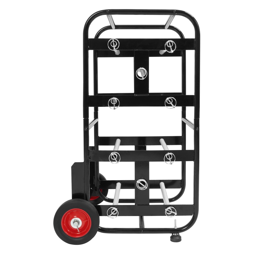 Transportable Axle Cable Caddy with 10 Rods Cable Spool Wire Rack Dispenser
