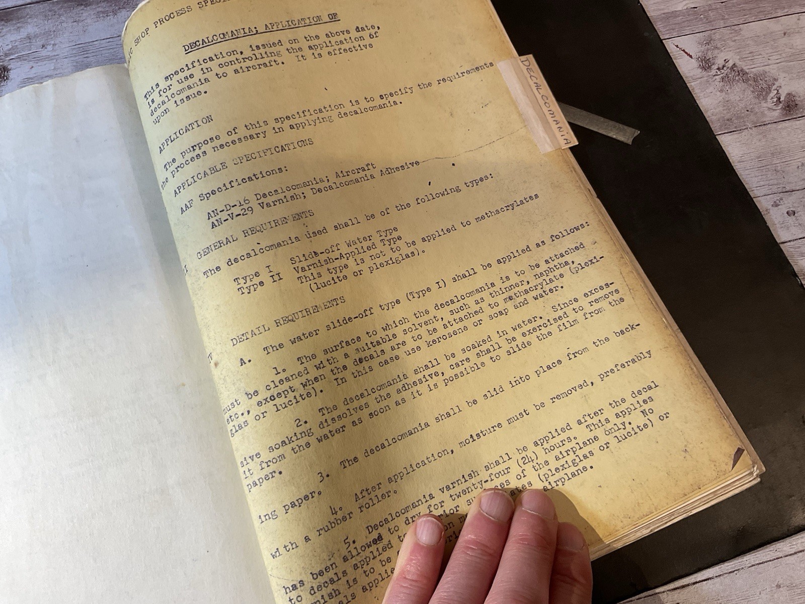 ORIG 1950s REPUBLIC AVIATION IN-HOUSE TECH MANUAL REPORTS AIRCRAFT CONSTRUCTION