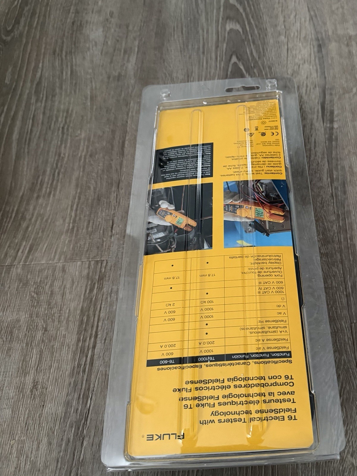 NEW Fluke T6-1000 Clamp meter ElectricalTester