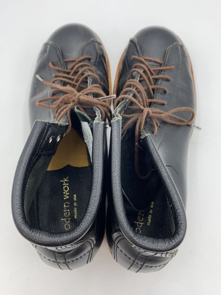 Modern Work Lace-Up Boots/Us5/Blk 3545