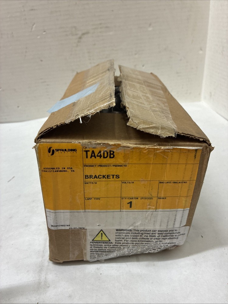 Spaulding Lighting Bracket TA4DB Qty 1