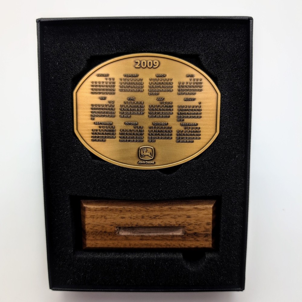 John Deere 2009 Calendar Medallion