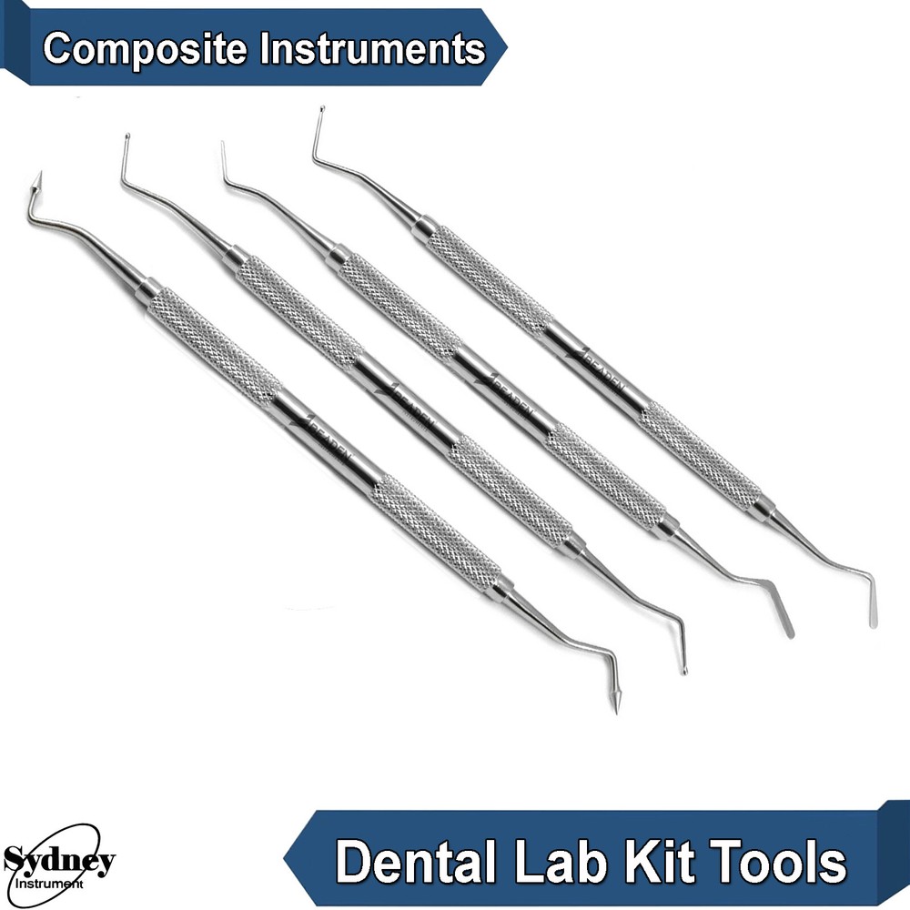 Composite Filling Instruments Amalgam Flat Plastic Restorative Ball Tip Tool Kit