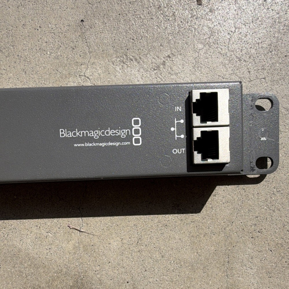Blackmagic Design Videohub Smart Control Rack-Mountable Ethernet Panel