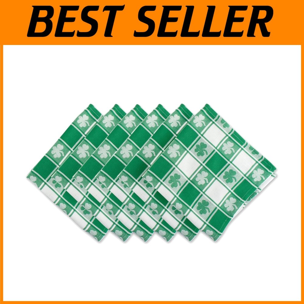 St. Patrick's Day Collection: Shamrock Napkin Set