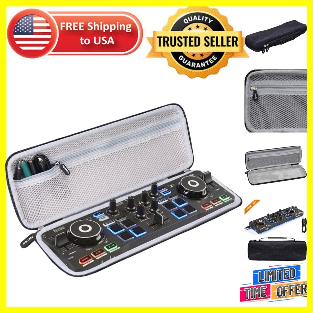 Durable Travel Case for Hercules DJControl Starlight - Shockproof & Stylish