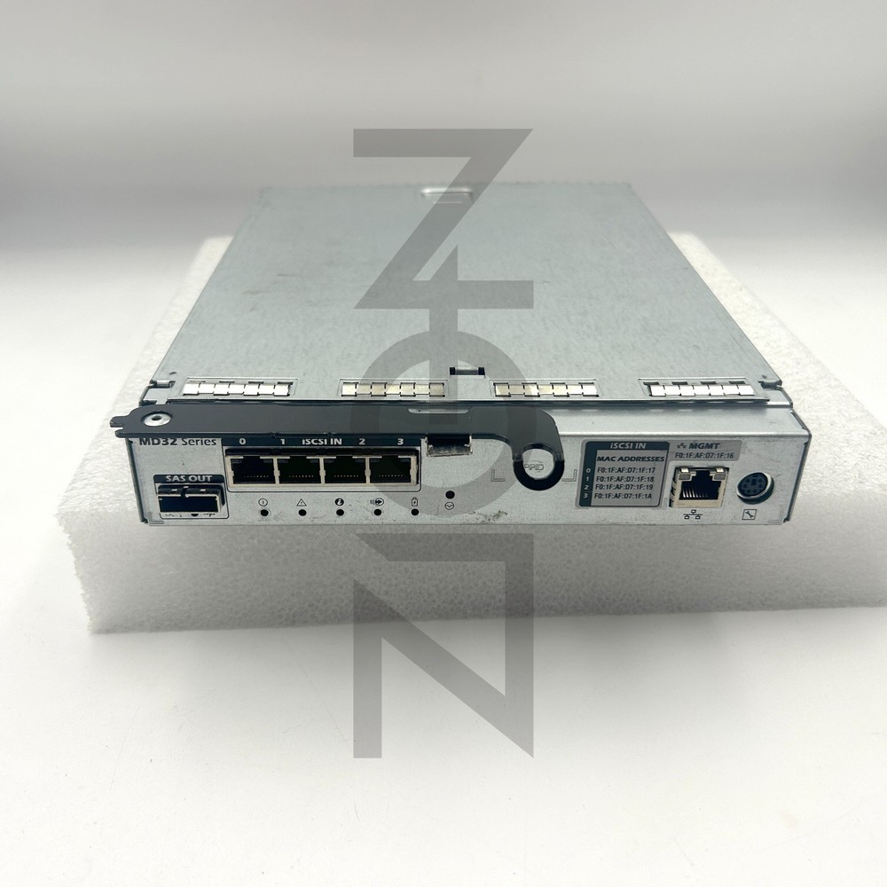 Dell PowerVault MD32 Series E02M iCSI SAS 0770D8 4-Port RAID Controller Module