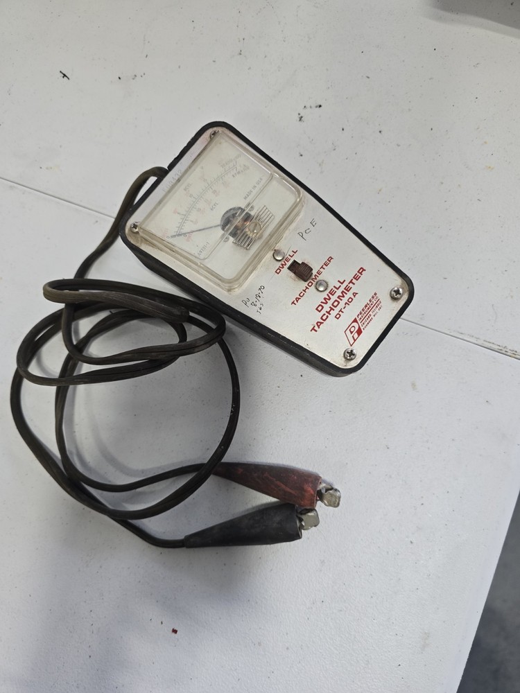 vintage Peerless Instruments Dwell Tachometer, Model DT-10A