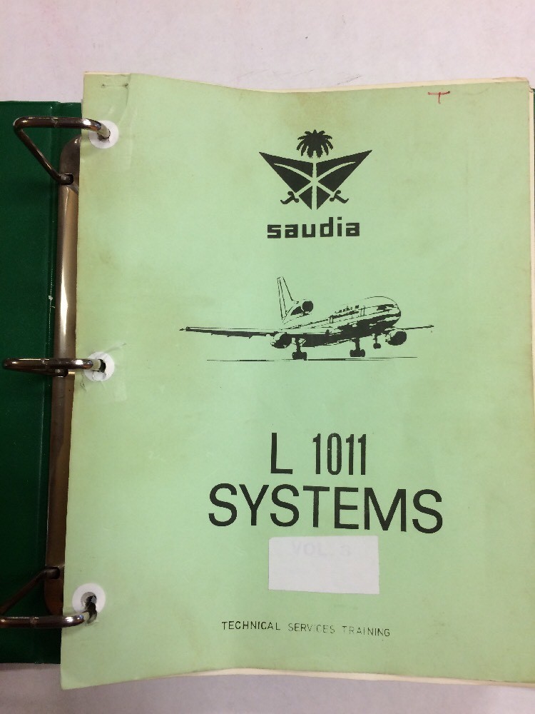 Saudia Airlines Original Lockheed L-1011 Systems