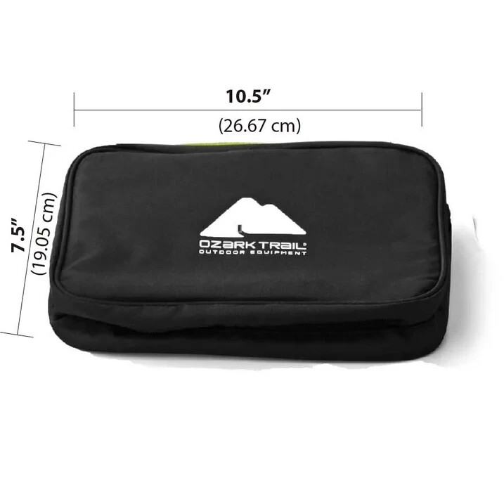 Ozark Trail - 24-Piece Camping Kitchen Set BPA-Free Plastic with Travel Bag