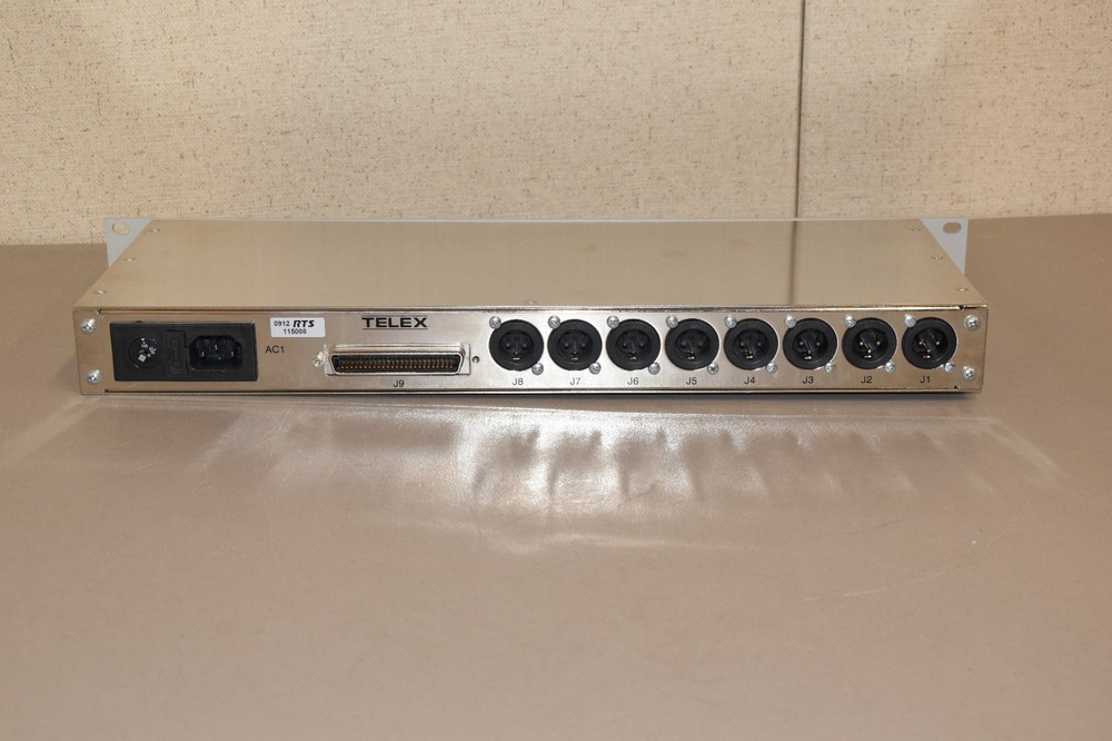 Telex RTS IFB-828 IFB Interface 1U Rackmount Panel