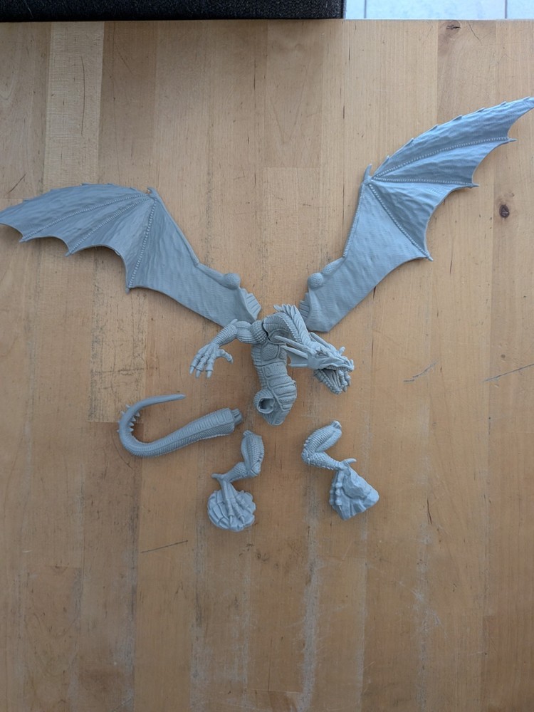Reaper Bones 4 Kickstarter Gauth, Large Dragon