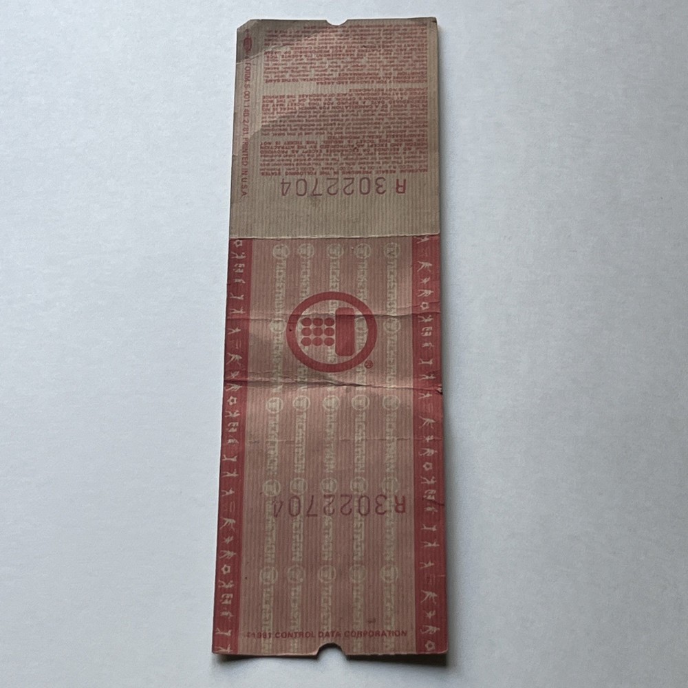 Ozzy Osbourne New Years 1981 Concert Ticket LA Sports Arena