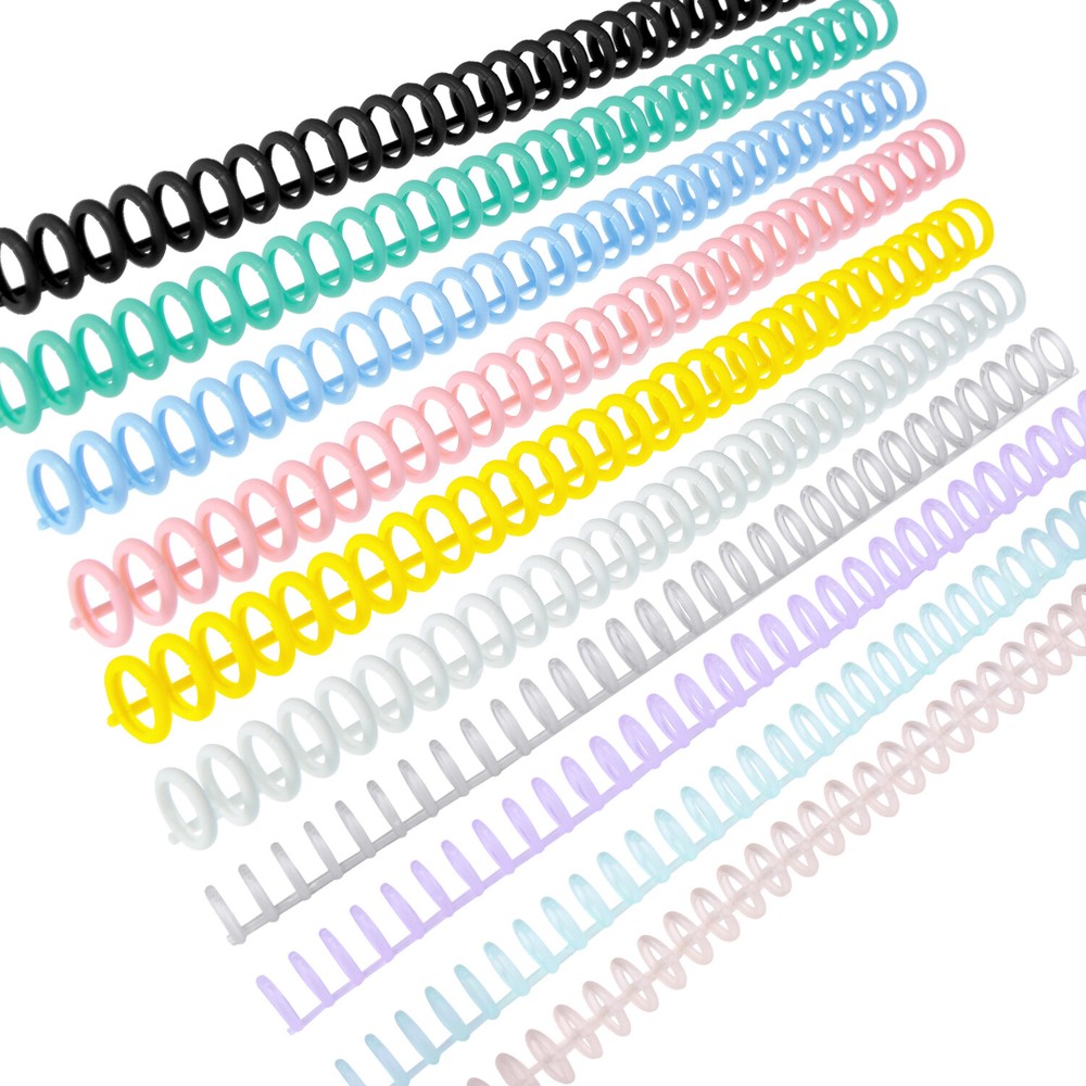 10pcs  30-Hole Loose  Binders  Binding Spines Combs W8C7