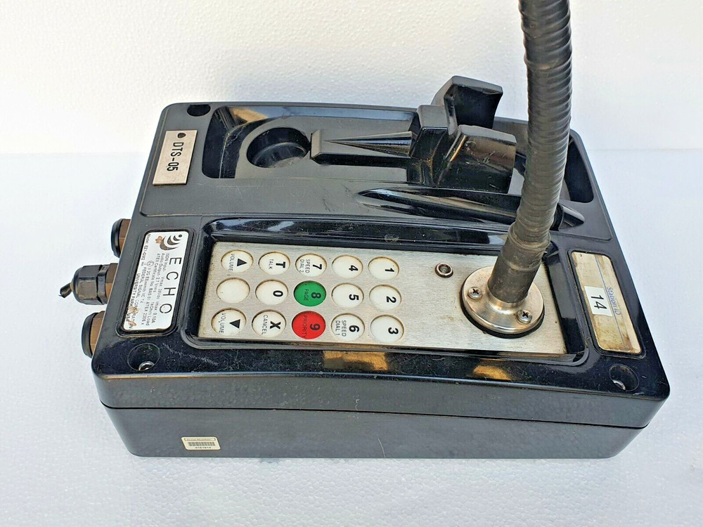 ECHO EZ1-GM2 Digital Intercom Station With Gooseneck Microphone Zone-1 ATEX