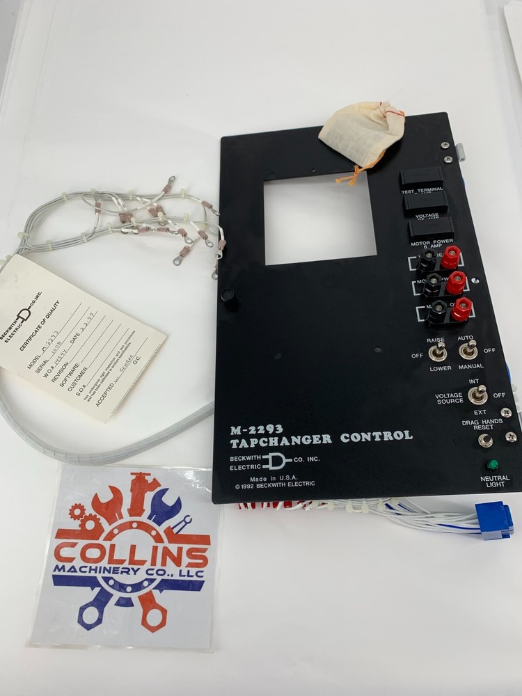 Beckwith Electric M-2293 Tap Changer Control