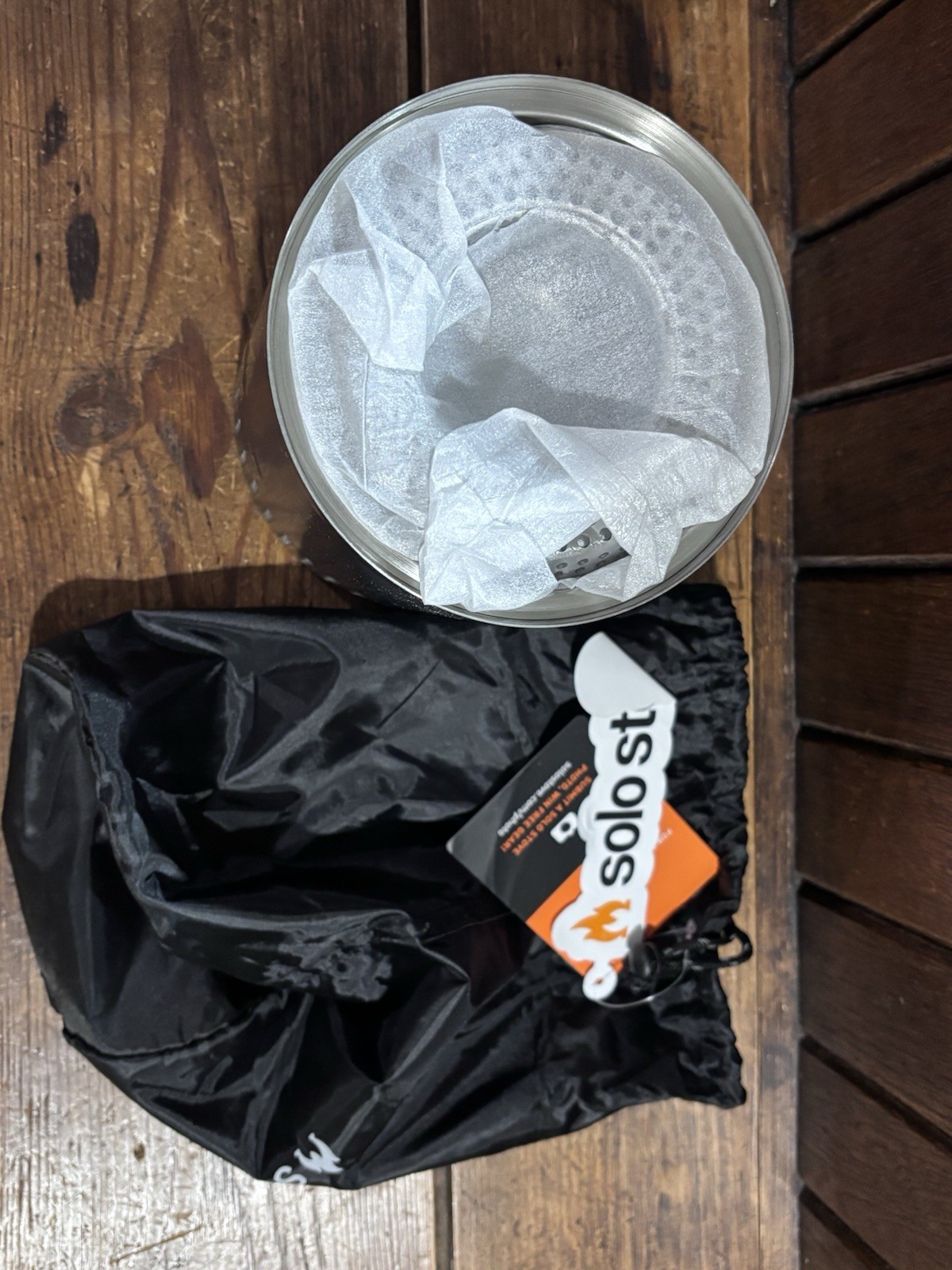 Solo Stove Mesa Outdoor Smokeless Tabletop Fire Pit Ash Color Open Box