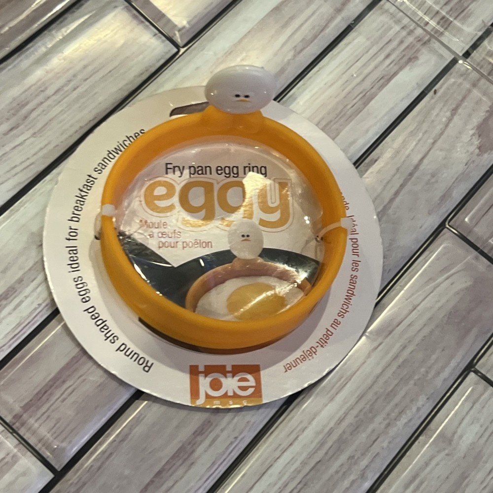 Joie Eggy Fry Pan Egg Ring Round shape eggs NWT