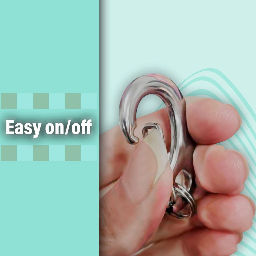 Leash King Pet Tag Quick Clip Spring Load Hook Combo, Standard Medium Large Set