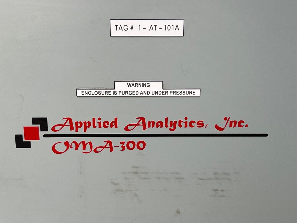 APPLIED ANALYTICS OMA-300 GAS PROCESS ANALYZERS