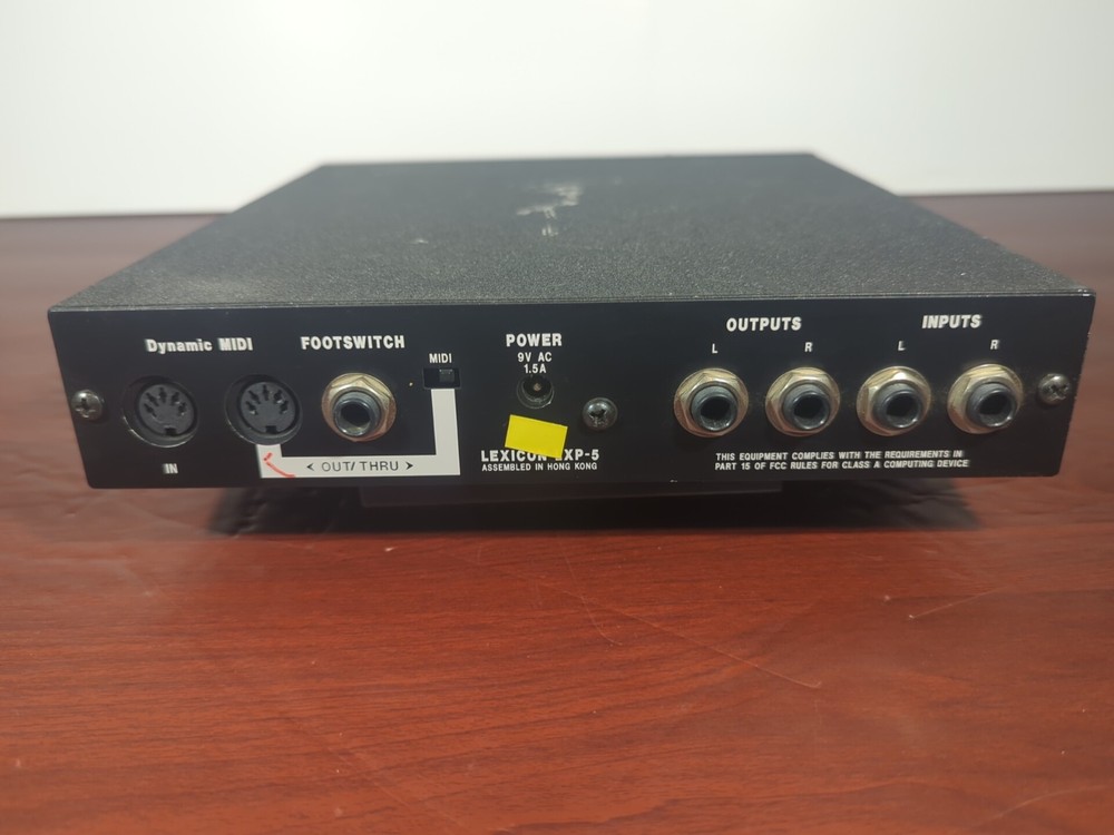 Lexicon LXP-5, Stereo Effects Processor, Delay, Chorus, Pitch, Vintage Unit