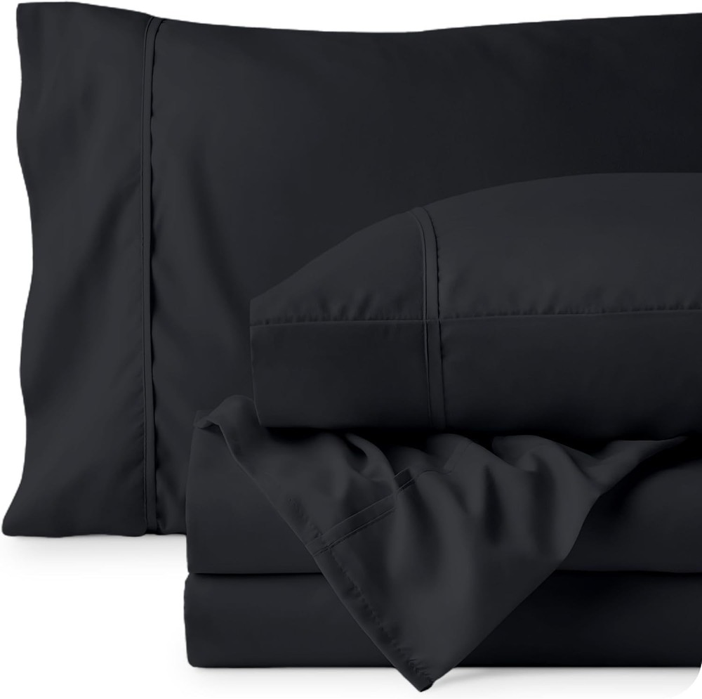 Luxury 1800 Thread Count Queen Sheet Set - Ultra-Soft Microfiber, Deep Pockets