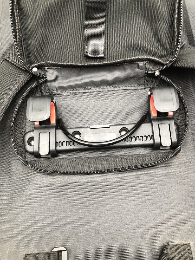 AddMotor Rear Bike Rack Backpack Black