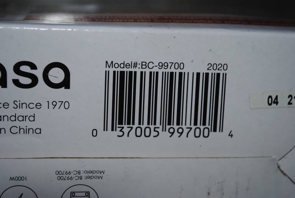 Bene Casa BC-99700 Single Burner