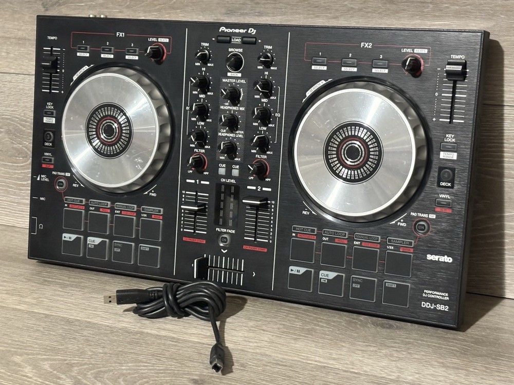 Pioneer DDJ-SB2 USB 2-Channel Serato Performance DJ Mixing Controller System