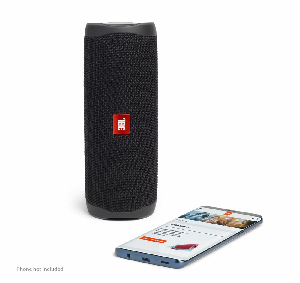 JBL Flip 5 Black Portable Bluetooth Speaker