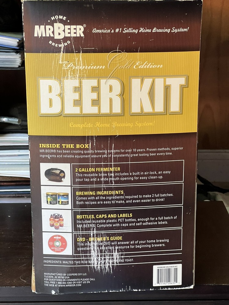 Beer Making kit Mr. Beer Craft Beer Kit NEVER USED