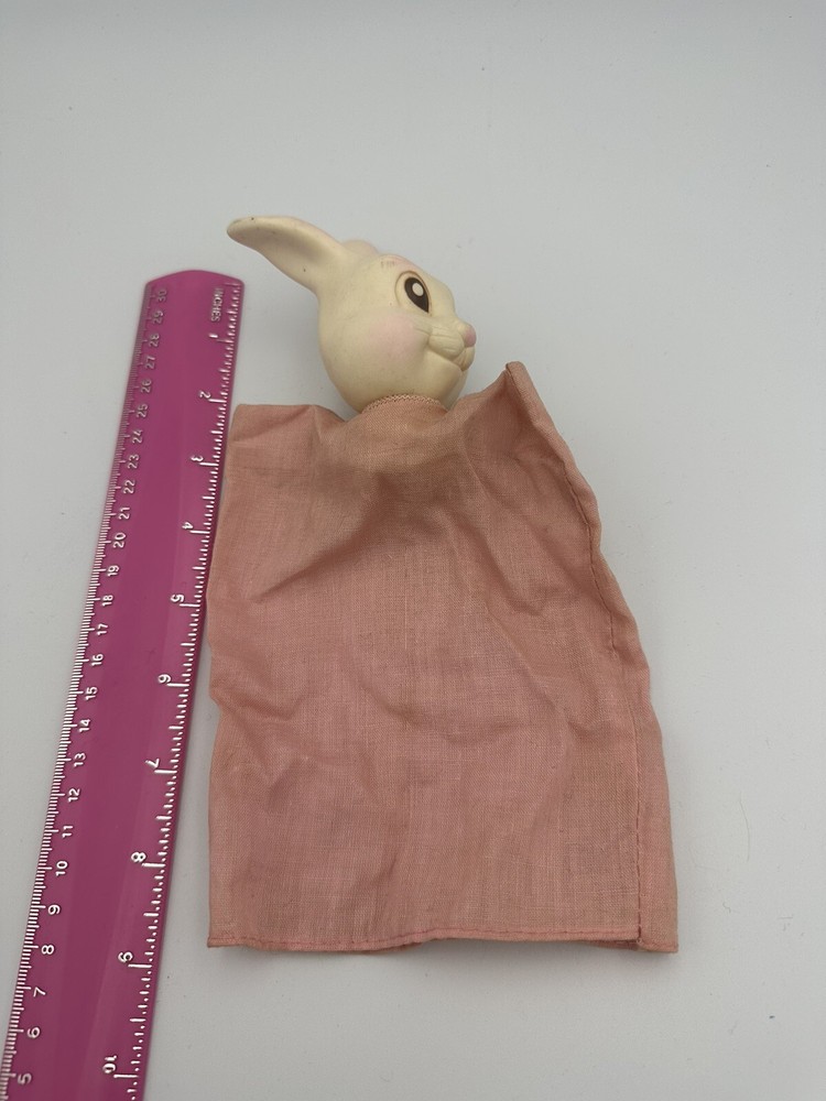 1960s Avon BUBBLE BUNNY Rubber Head Puppet