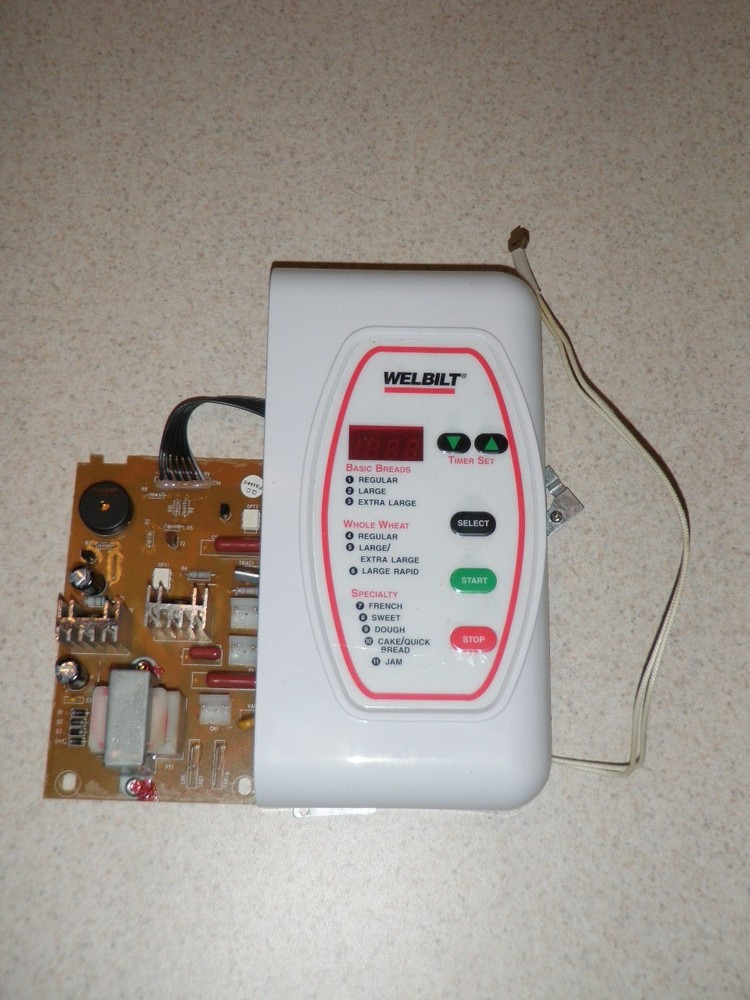 Welbilt Bread Machine Control Panel / PCB & Thermistor ABM4900 (BMPF)